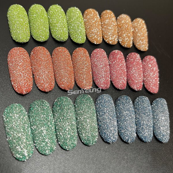 Diamond Flash Reflective Glitter Candy Disco Glitter Nail Glitter Pigment for Nail Polish Resin Art - Image 6