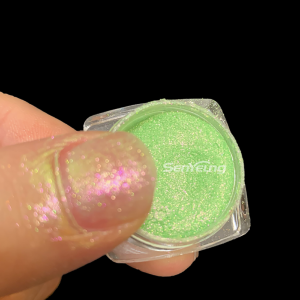 Rainbow Aurora Nail Powder Color Shifting Pearl Pigment for Resin - Image 4