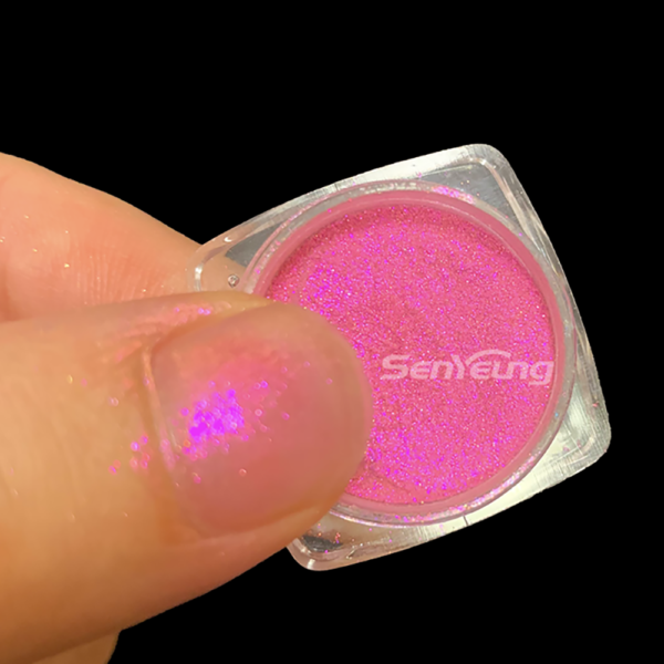 Rainbow Aurora Nail Powder Color Shifting Pearl Pigment for Resin - Image 5