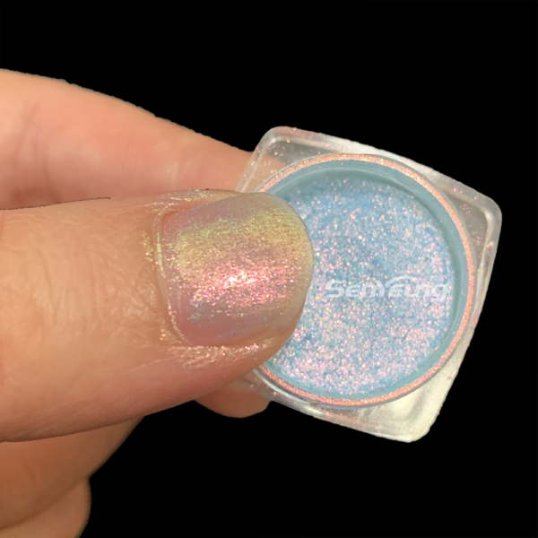 Rainbow Aurora Nail Powder Color Shifting Pearl Pigment for Resin - Image 6