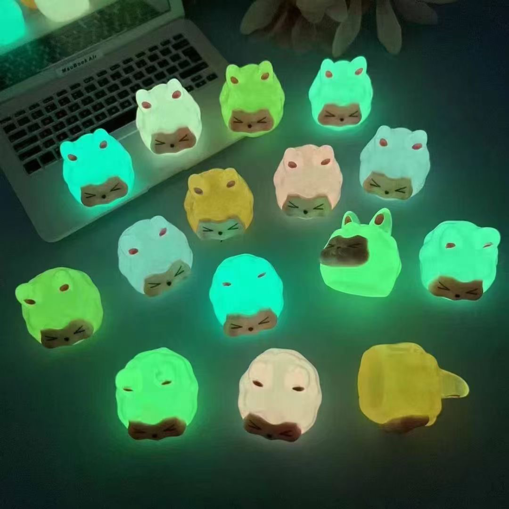 Eco Friendly Glow in the Dark Resin Pigment for Nails Lacquer Clay Fabric Paint - Image 5