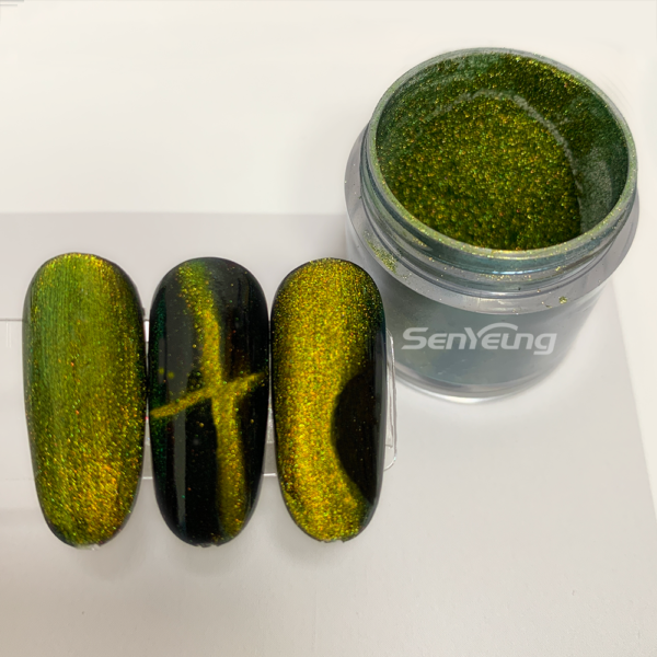 Galaxy Cat Eye Chameleon Magnetic Pigment Powder for Nails