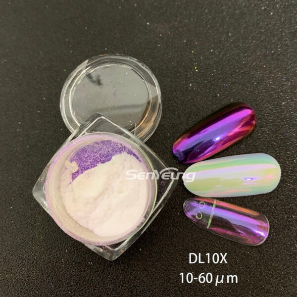 High Bright Chameleon Opal Aurora Powder Nail Art Christmas Nails Rubbing Dust Pigment