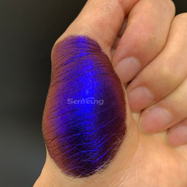 Unique China Red Hypeshift Multichameleon Pigment Powder for Nail Art - Image 9