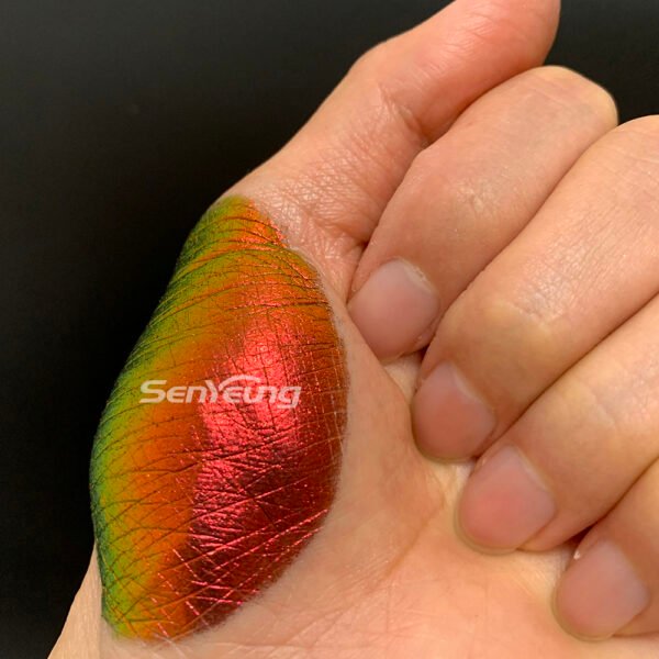 Unique China Red Hypeshift Multichameleon Pigment Powder for Nail Art