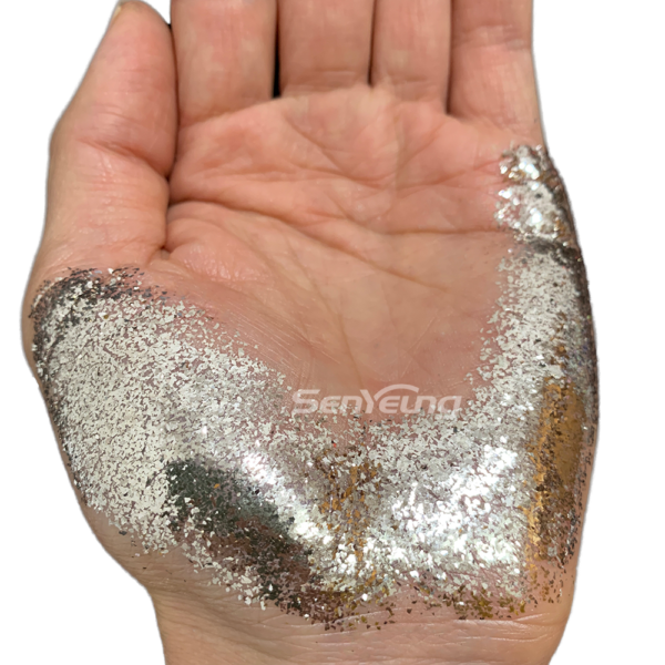 Super Shinning Single Color Eye Shadow Diamond Silver Pigment Powder for Makeup - Image 7