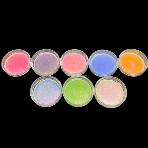 Candy Aurora Rainbow Multichrome Glitter Loose Pigment Powder for Eyeshadow