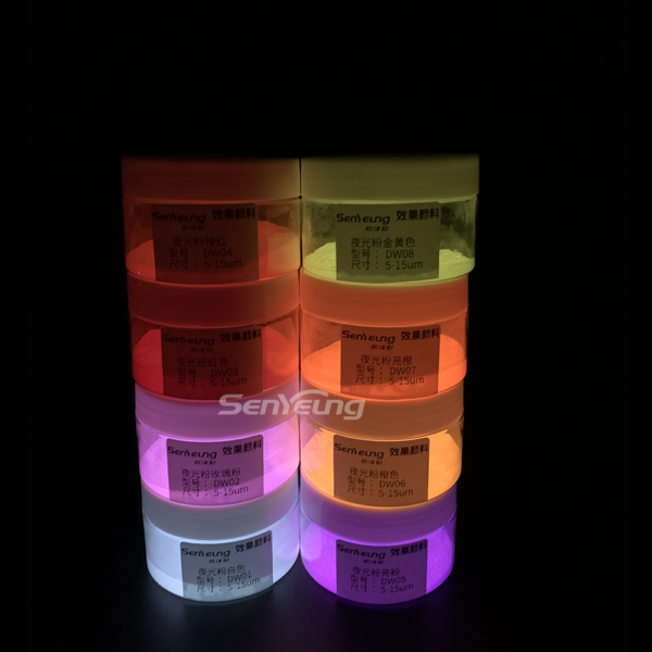High Brightness Glow in the Dark Resin Pigment Luminous Strontium Aluminate Powder for Coating - Image 6