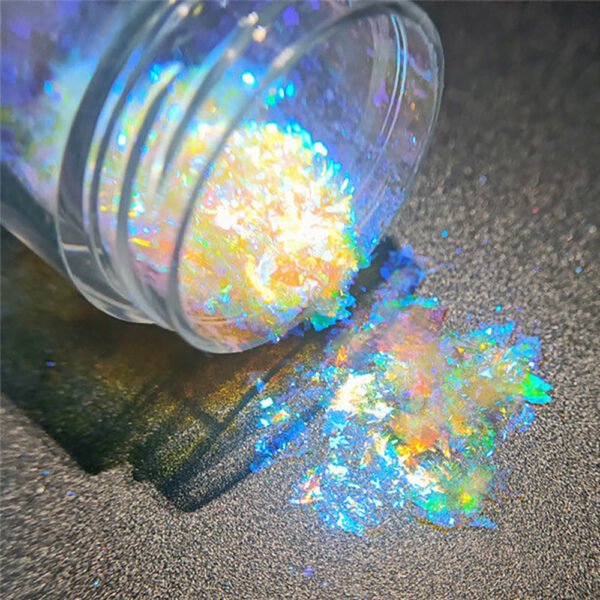 Wholesale 16 Colors Holographic Chameleon Mica Powder Epoxy Resin Chameleon Powder Pigment