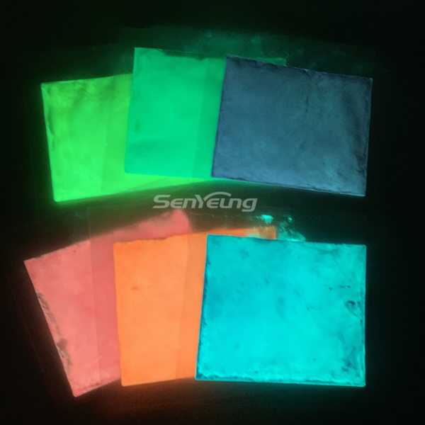 Coloful Luminous Glow Pigment Powder for DIY Handicrafts Coating - Image 2
