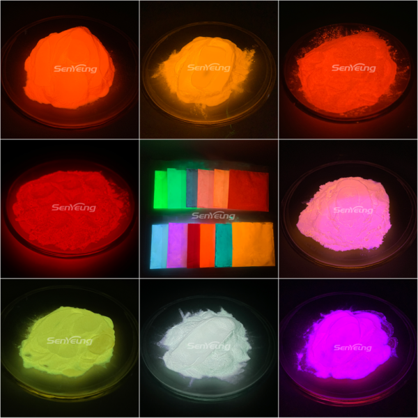 High Brightness Glow in the Dark Resin Pigment Luminous Strontium Aluminate Powder for Coating