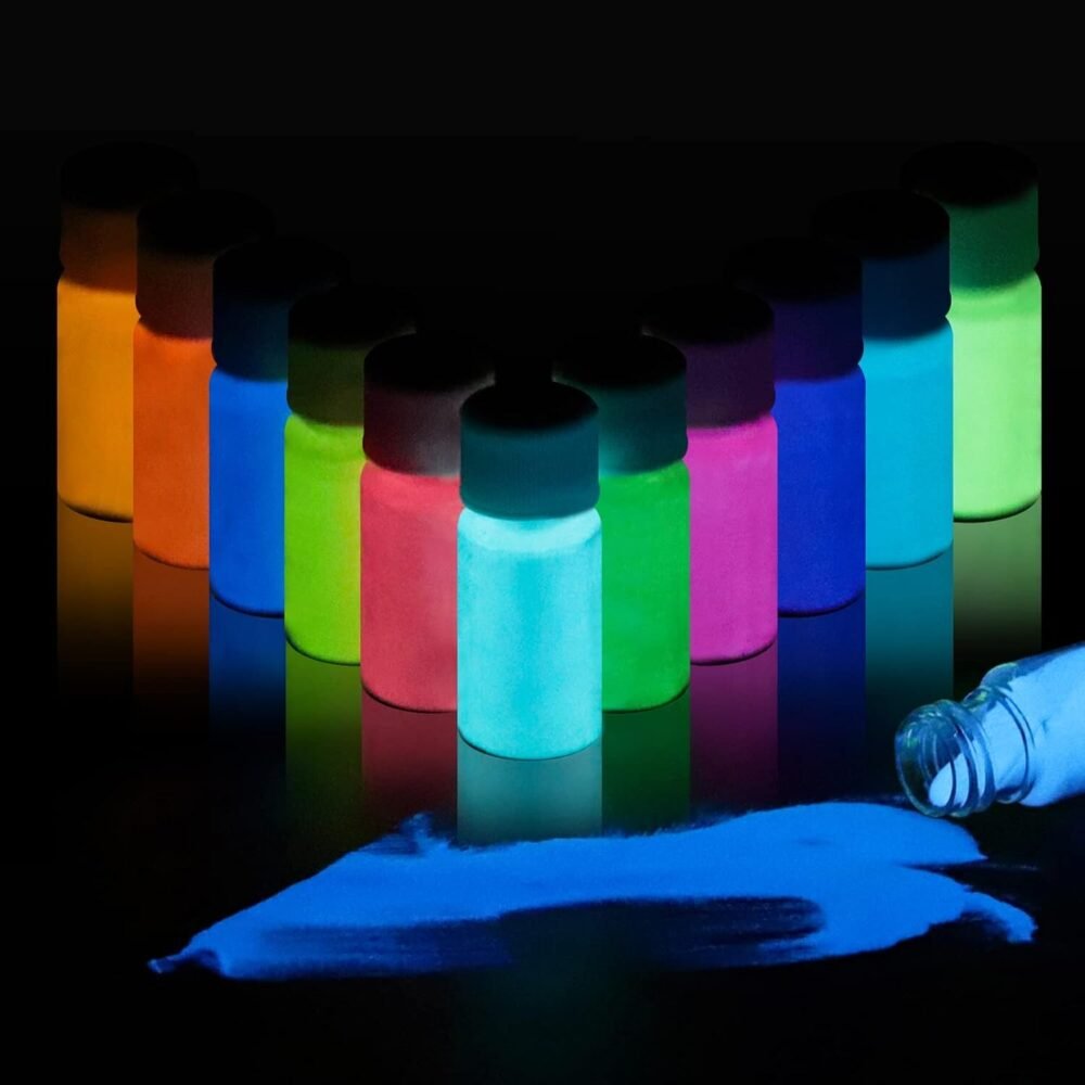 Non Toxic Luminescence Pigment Glow in the Dark Powder for Car Paint Candle Making - Image 5