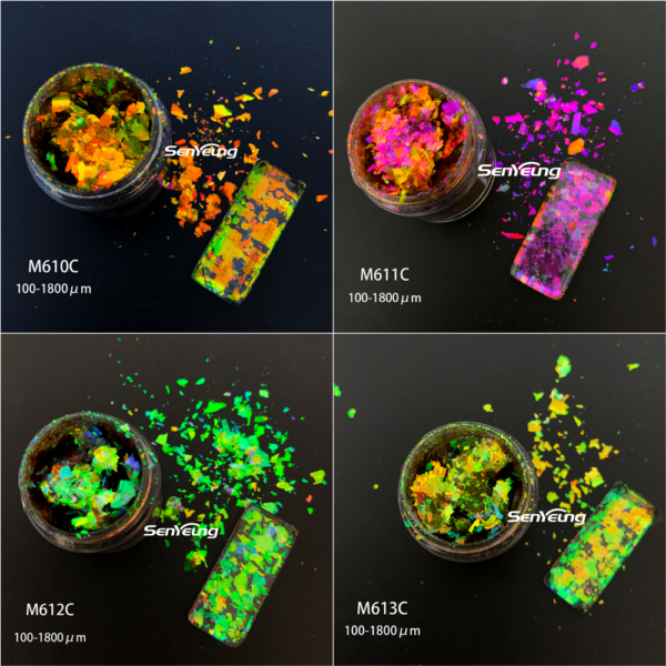 High Bright Color Shifting Chameleon Flakes Nail Polish Pigment Flakes for Resin - Image 7
