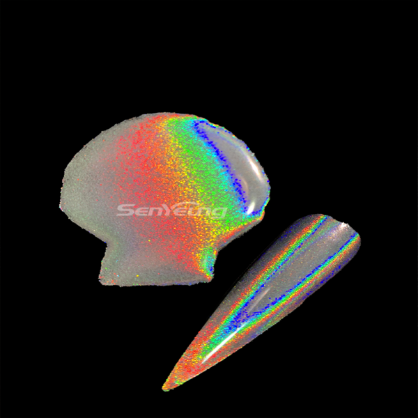 Holographic Auto Paint Pigment Rainbow Hologram Chrome Powder for Resin Crafts